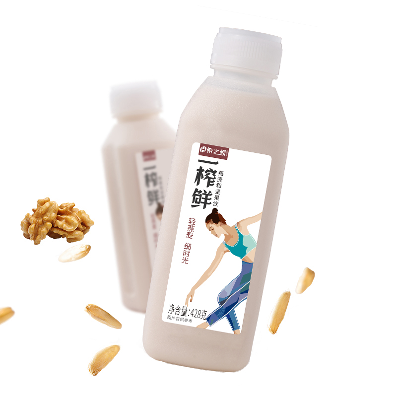 一榨鮮燕麥堅果汁【428g】
